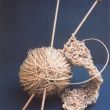 Knot-wilg, wilgenhout, H 35 cm, 1988